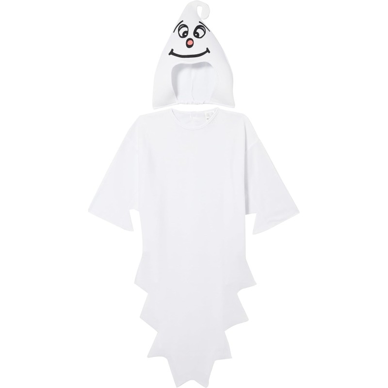 Widmann Costume Fantasma Copricapo Bambino 110 cm 3 4 anni 36159