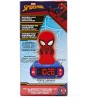 Sveglia digitale Spider-Man per Bambini con Luce Notturna Snooze e Suoni, Orologio per Bambini, Spiderman Luminoso Marvel Superh