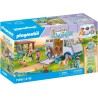 Playmobil - Horses of Waterfall 71493 Trasporto Cavalli e stalla, apprendimento giocoso dell equitazione, avventurati al Waterfa