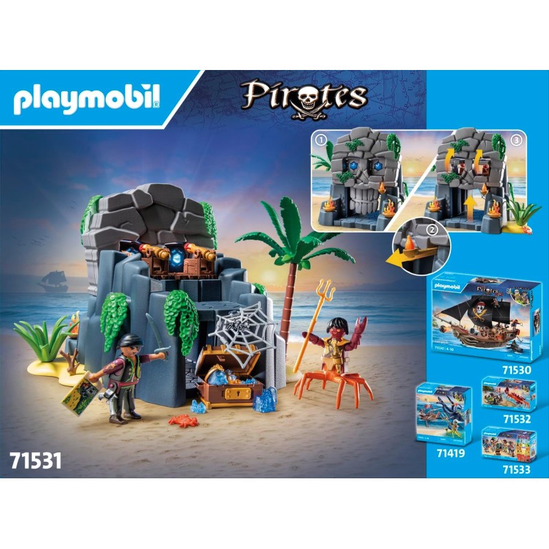 Pirate Treasure Island Isla Tesoro Pirata Playmobil Treasure Island  Playmobil Isola Del Tesoro Prodotto: PLY-71420