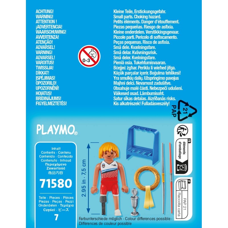 Playmobil Special Plus 71580 Campione di Giavellotto, Giocattolo