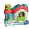 Clementoni - Soft Clemmy Touch &amp; Play Sensory Farm - Playset Fattoria con Mattoncini Morbidi Bambini 6 Mesi, Set Costruzioni