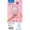 Clementoni - Baby Smartphone Rosa - Primo Telefono Giocattolo per Bambini 6 Mesi, Gioco Cellulare, Musicale, Regalo Elettronico 