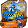 Spin Master - Rubble &amp; Crew, Veicolo da lavoro di Wheeler, Camion ribaltabile con parti mobili e personaggio da collezione, 