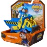 Spin Master - Rubble &amp; Crew, Veicolo da lavoro di Wheeler, Camion ribaltabile con parti mobili e personaggio da collezione, 