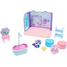 Spin Master - Gabby s Dollhouse, La sala da bagno di Siregatta, Mini Playset stanze della casa, giochi per bambini dai 3 anni in