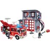 PLAYMOBIL - Action Heroes 71603 Mega Set dei Vigili del Fuoco, grande set di vigili del fuoco con squadra di intervento e numero