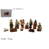 NativitÃ  Presepe 11 cm, 11 pezzi