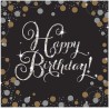 Tovagliolo 33 x 33 cm Happy Birthday Sparkling Celebrations 16 pz, 7AM9901176