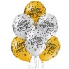 Palloncino Lattice 12&quot; 30cm, HAPPY NEW YEAR, 1 PEZZO, 5BE5000275-02