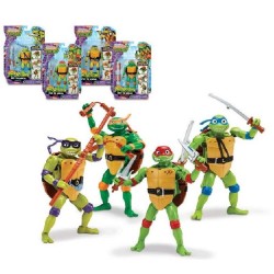 Giochi Preziosi - Tartarughe Ninja Caos Mutante Deluxe Trasformabili, modelli assortiti, 1 pezzo, TU838000