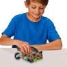 Giochi Preziosi - Turtles - Veicolo Leonardo Tartarughe Ninja Caos Mutante, Moto Trasformabile In Action Figure Leonardo 15 Cm, 
