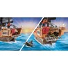 PLAYMOBIL - Pirates 71530 Galeone dei pirati, emozionante battaglia navale e ricerca del tesoro segreto, inclusi cannoni, proiet