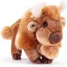 Trudi - Bisonte Rocky Animali fattoria peluche, Regalo compleanno o Natale | 23x14x19cm taglia S | Classici fattoria | modello 6