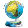 Clementoni - Sapientino Esploramondo Luminoso - Globo Interattivo Parlante, Mappamondo Bambini, Gioco Educativo 7 Anni, Elettron