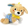Clementoni - Baby Cagnolino Gattona Con Me - Peluche Interattivo Parlante Italiano, Canzoncine e Filastrocche, Gioco Bambini 6 M