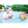 Clementoni - Baby Rally Capriole - Macchinina Telecomandata Bambini, Gioco Elettronico Interattivo 2 Anni, Centro AttivitÃ  Educ