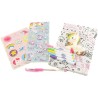 Nice Group - MAGIC UNICORN Diario Morbido Squishy da Decorare con Stickers - NICE02058