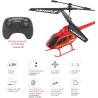 ODS RADIOFLY, Kansas, Elicottero Radiocomandato, 4 Funzioni, Luce LED e Ricarica USB, Lunghezza 21 cm, Colore Rosso e Arancio, 4