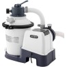 Intex 26642 Pompa a Sabbia, Flusso d Acqua 3.500 l/h, Flusso di Sistema 2.000 l/h