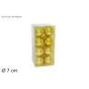 BOX 16 PALLE 7 CM LUCIDE ORO