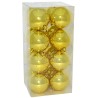BOX 16 PALLE 7 CM LUCIDE ORO
