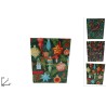 Busta Regalo MERRY CHRISTMAS 25 x 20 x 8 cm, 3 assortimenti, 1 pezzo