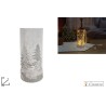 Vaso Vetro con Cilindro 20 cm Decorazione Albero