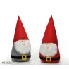 General Trade - Peluche Babbo Natale 35 cm in 2 colori assortiti, 1 pezzo