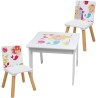 A di Arte - Tavolo con Lavagna + 2 Sedie Sirena - GGI190282