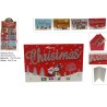 Biglietto Auguri Merry Christmas 11,5 x 17 cm, 4 Aassortimenti, 1 pezzo