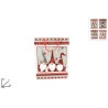 BUSTA REGALO GNOMO DI NATALE 50X38X11 CM, 4 MODELLI ASSORTITI