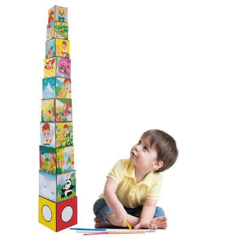 Giò Baby - Torre Impilabile Orsetto Giò in cartone Giò Baby - Torre Impilabile Orsetto Giò in cartone