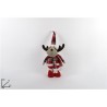 RENNA CON VESTITO SCOZZESE ROSSO 48 CM