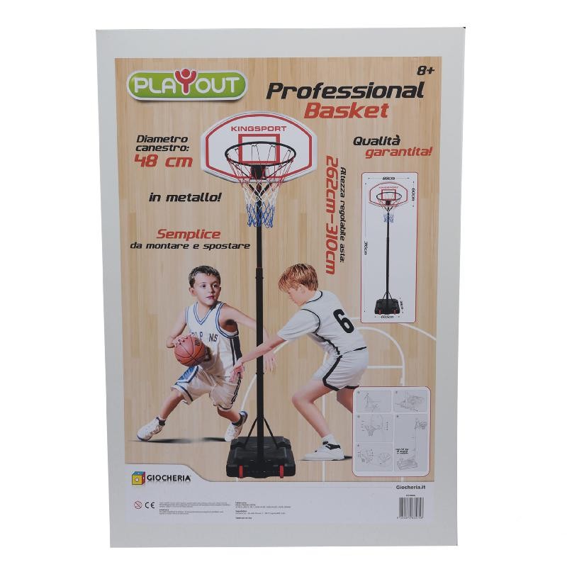 Playout - Basket professional, diametro canestro 48cm. GGI200046 Playout - Basket professional, diametro canestro 48cm. GGI200046
