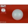 Palla Polistirolo Ø 12 cm, 1 pezzo
