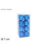 BOX 16 PALLE 7 CM LUCIDE BLU