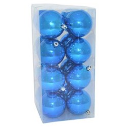 BOX 16 PALLE 7 CM LUCIDE BLU