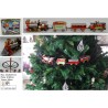 Trenino natalizio Elettrico da mettere sull Albero di Natale