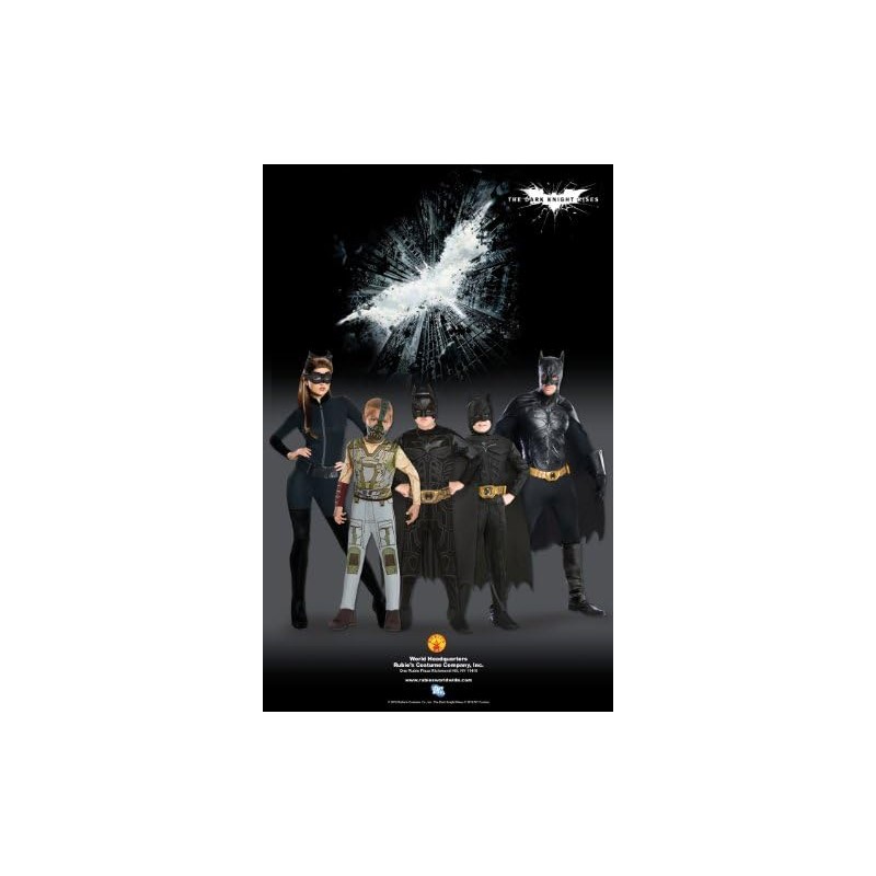 Maschera Batman Tattica In Lattice – Il Cavaliere Oscuro – Cosplay Adulto, Halloween, Oggetto Di Scena – Nera, Unisex, Circonferenza Testa 21-24 Pollici - Foto 2