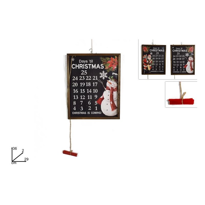 LAVAGNETTA CALENDARIO IN LEGNO LAVAGNETTA CALENDARIO IN LEGNO