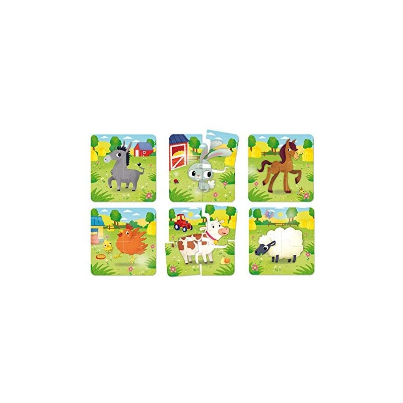 Lisciani Giochi Carotina Baby Puzzle La Fattoria