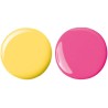 Clementoni - Crazy Chic-Lovely Nail Polishes: Unicorno E Leopardo-Kit 2 Colorati, Smalti Bambine 6 Anni, Decoro Unghie, Non Toss