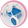 Giochi Preziosi - Cicciobello - Carrozzina 4 Ruote, Tessuto Personalizzato con Grafica Cicciobello, con tanti pratici Accessori,