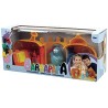 Giochi Preziosi - Barbapapà - Playset Barbacasa con 1 Mini Personaggio e 3 ambientazioni di gioco, con accessori e funzioni, per