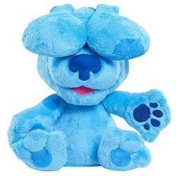 Giochi Preziosi - Blue s Clues & You - Peluche Blue Gioco del Cucù, con suoni, premigli il pancino e solleverà le orecchie, BLU0
