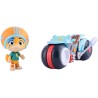 44 Gatti - Lampo con moto, personaggio della serie 44 gatti, per bambini dai 3+, multicolore, POS210116