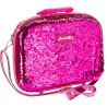 Nice Group - Girabrilla Make Up Case - Valigetta trucchi Girabrilla - MAGENTA/SILVER - NICE02550D