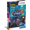 Clementoni - Batwheels Supercolor Puzzle-Batwheels-2x60 (Include 2 da 60 Pezzi) Bambini 4 Anni, Puzzle Cartoni Animati, 24812