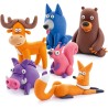 Hey Clay - Animals Basic Set Animali Foresta, Expansion Big, 705600521